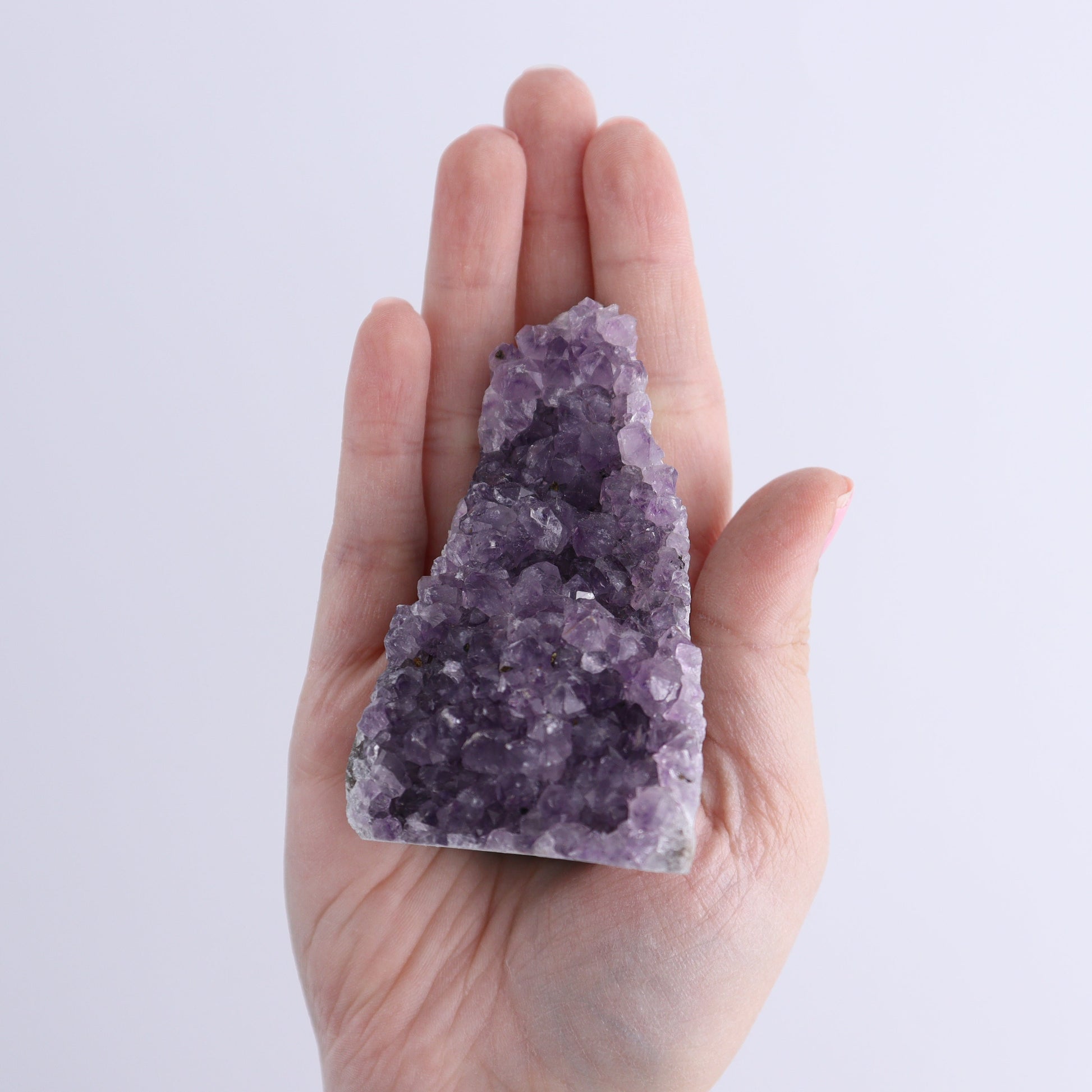 Uruguay Amethyst Cut Base Set of 12 - Expert Wholesale and Supplier of Wholesale Crystals & Bulk Gemstones, ["Amethyst","Cut Base","Uruguay"]