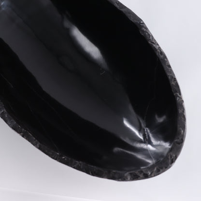 Black Marble Canoe Bowl - Expert Wholesale and Supplier of Wholesale Crystals & Bulk Gemstones, ["Black Marble","Bowls","canoe","Marble","Mexico"]