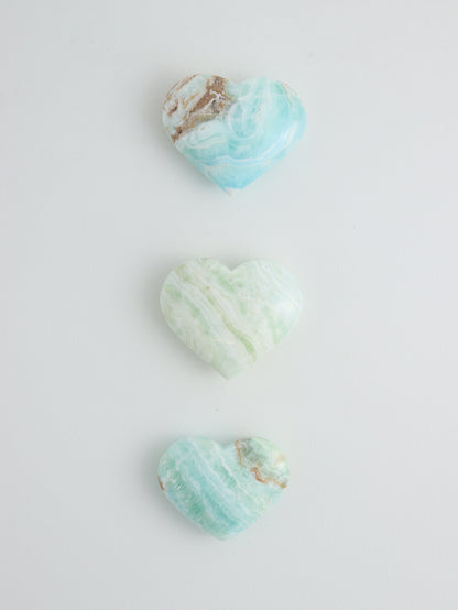 1kg Caribbean Calcite Hearts - Expert Wholesale and Supplier of Wholesale Crystals & Bulk Gemstones, []