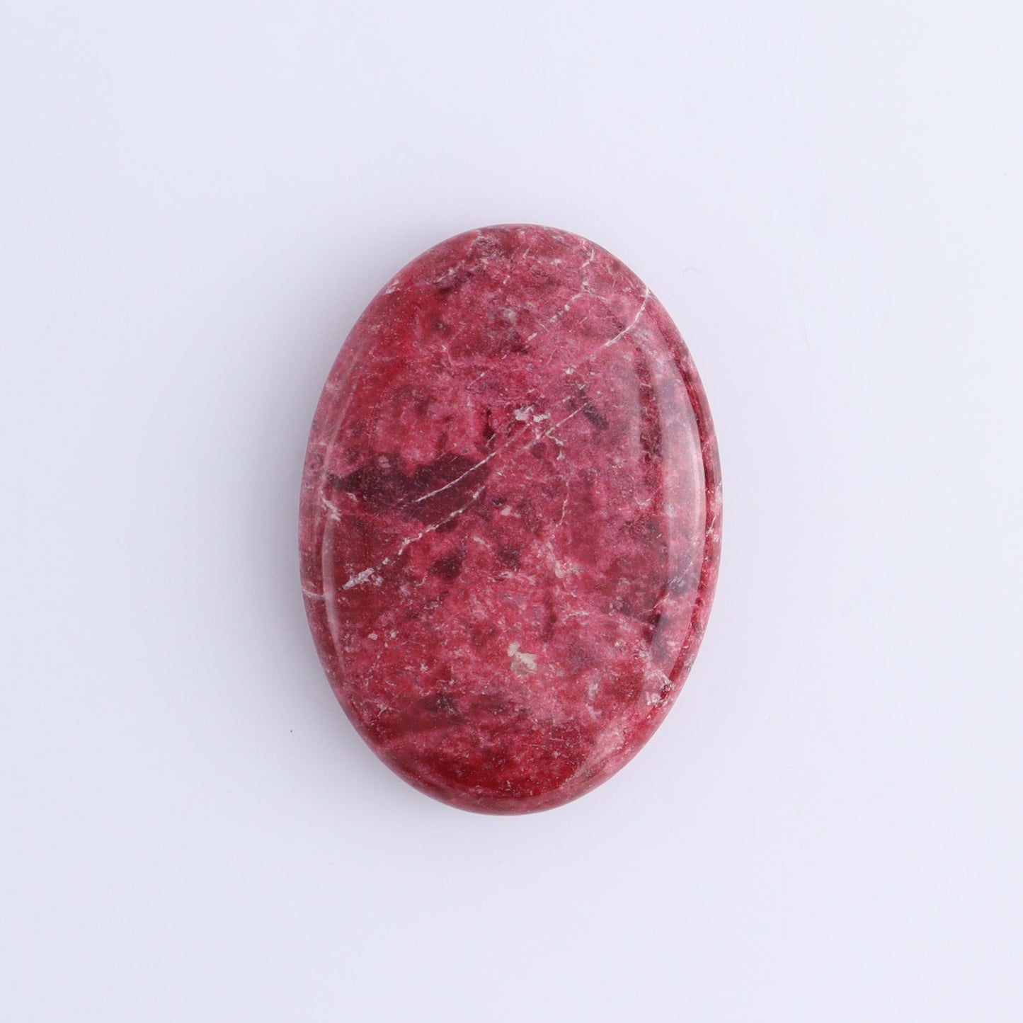 Thulite Palm Stones Set of 3 - Expert Wholesale and Supplier of Wholesale Crystals & Bulk Gemstones, ["Palm Stones","thulite"]