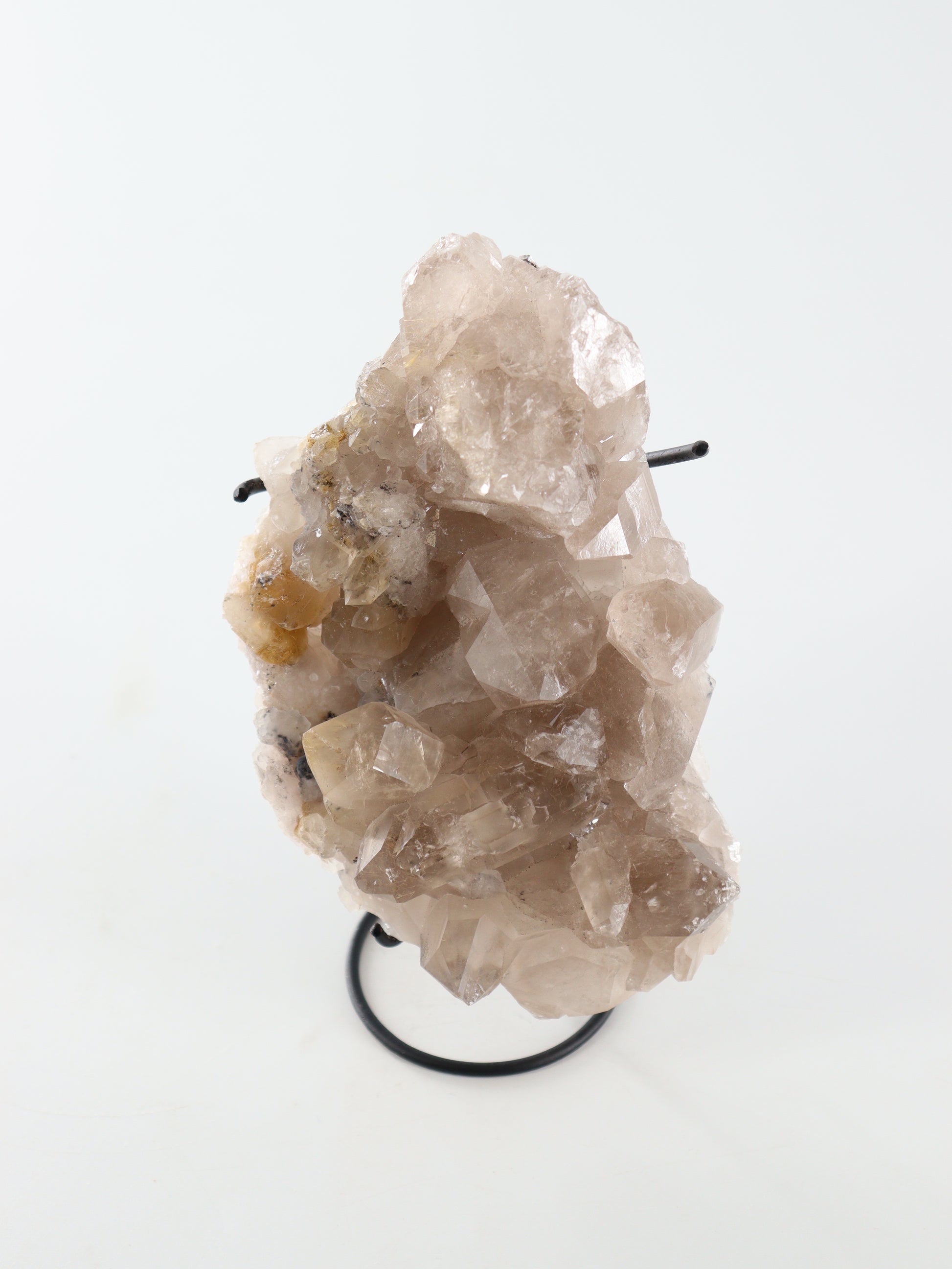 Smoky Quartz Clusters with Stands Set of 2 - Expert Wholesale and Supplier of Wholesale Crystals & Bulk Gemstones, []