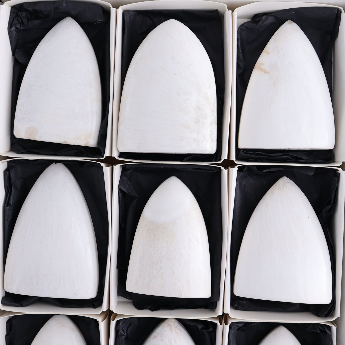 Scolecite Freeforms Flat of 12 - Expert Wholesale and Supplier of Wholesale Crystals & Bulk Gemstones, ["Freeforms","India","Scolecite"]
