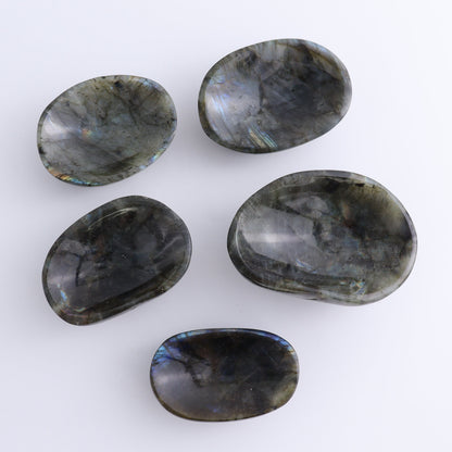 Labradorite Bowls Set of 10 - Expert Wholesale and Supplier of Wholesale Crystals & Bulk Gemstones, ["Bowls","Labradorite","Madagascar"]