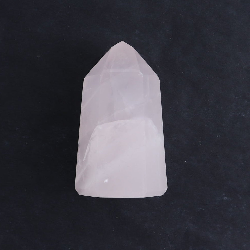 Imperfect Rose Quartz Towers Set of 7 - Expert Wholesale and Supplier of Wholesale Crystals & Bulk Gemstones, ["Brazil","Points","Quartz","Rose Quartz","Towers"]