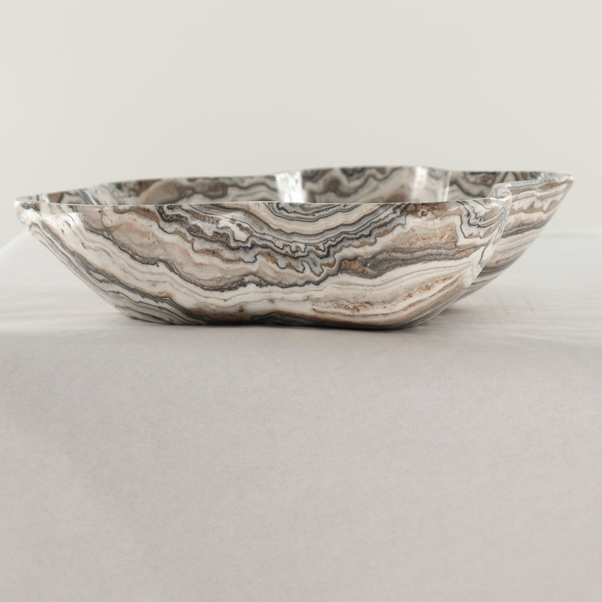 Zebra Onyx Bowl Set of 2 | Mi Esperanza Minerals | Supplier of Crystals and Onyx