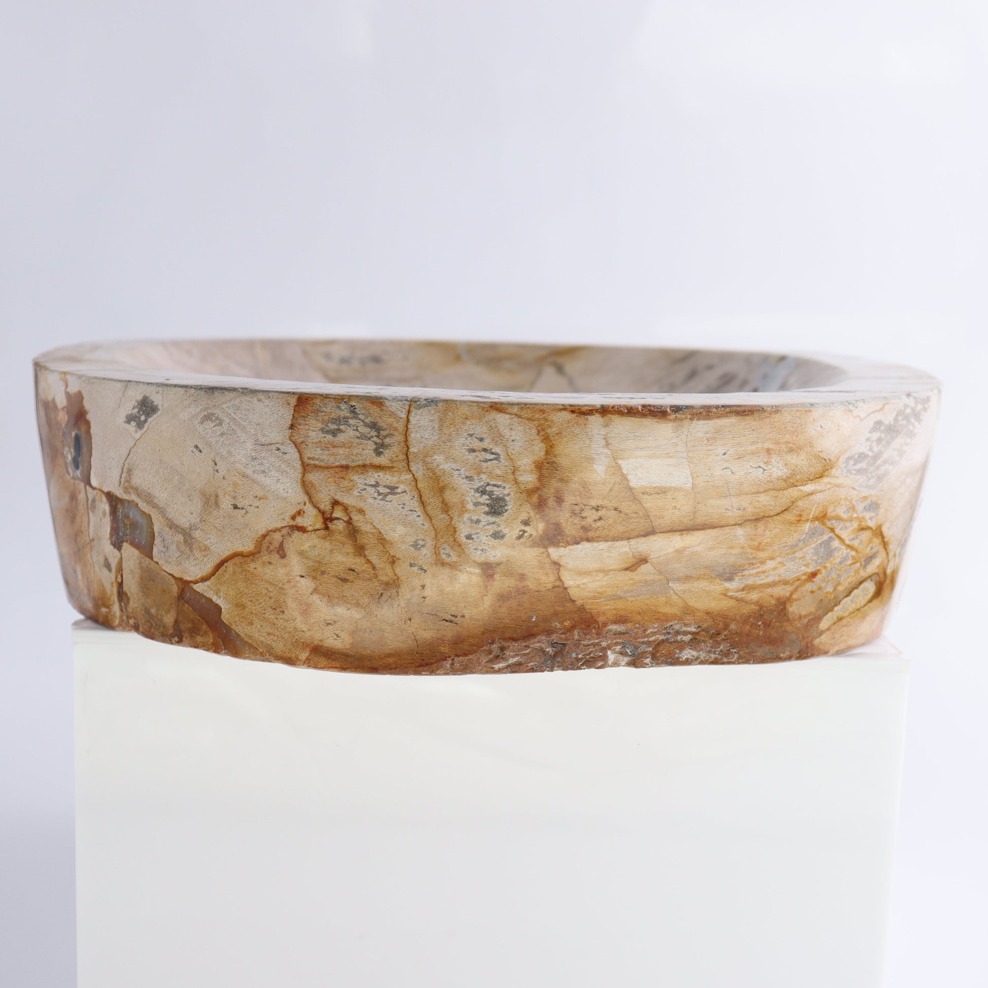 Petrified Wood Bowl - Expert Wholesale and Supplier of Wholesale Crystals & Bulk Gemstones, ["Bowls","Indonesia","Petrified Wood"]
