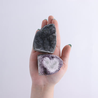Uruguay Amethyst Set of 8 - Expert Wholesale and Supplier of Wholesale Crystals & Bulk Gemstones, ["Amethyst","Freeforms","Uruguay"]