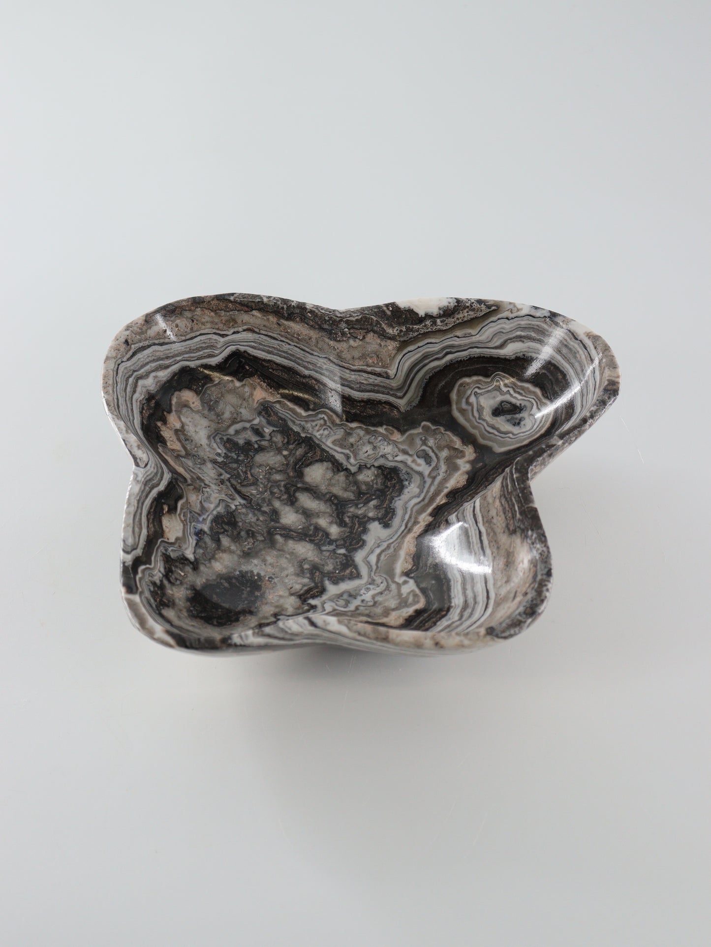 Zebra Onyx Bowls Set of 2 - Expert Wholesale and Supplier of Wholesale Crystals & Bulk Gemstones, []