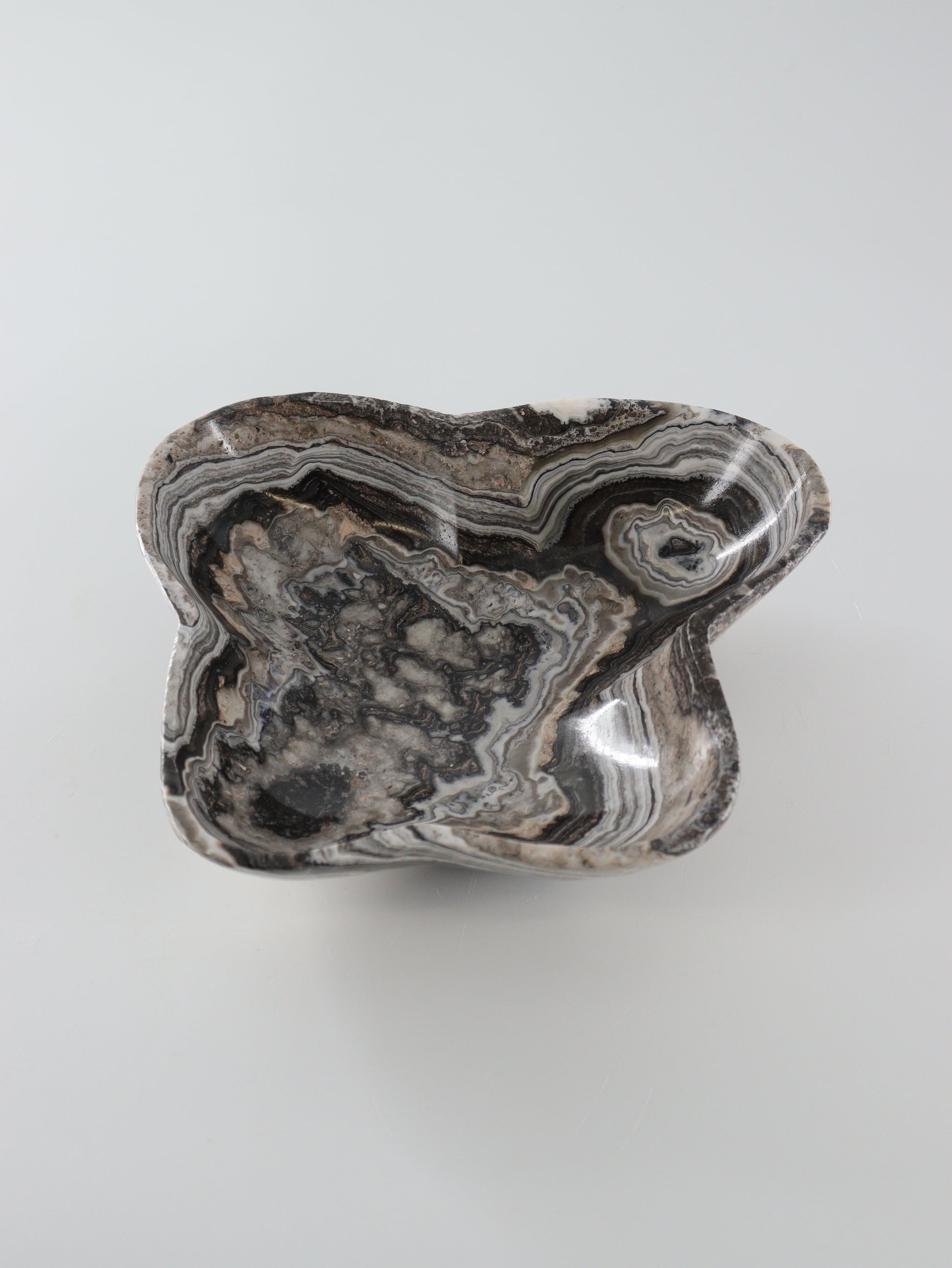 Zebra Onyx Bowls Set of 2 - Expert Wholesale and Supplier of Wholesale Crystals & Bulk Gemstones, []