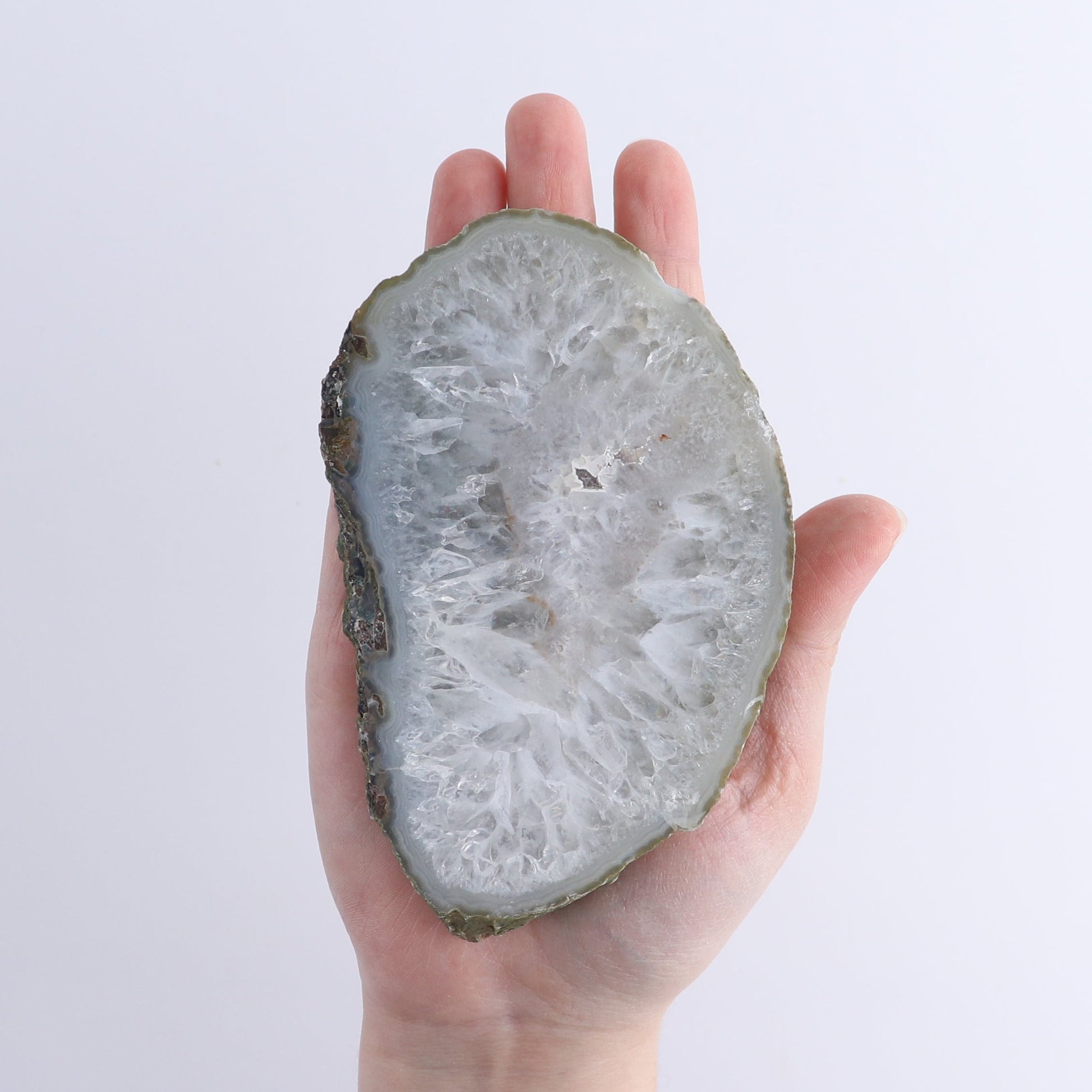 Agate Slices Set of 5 - Expert Wholesale and Supplier of Wholesale Crystals & Bulk Gemstones, ["Agate","Brazil","Slices and Slabs"]
