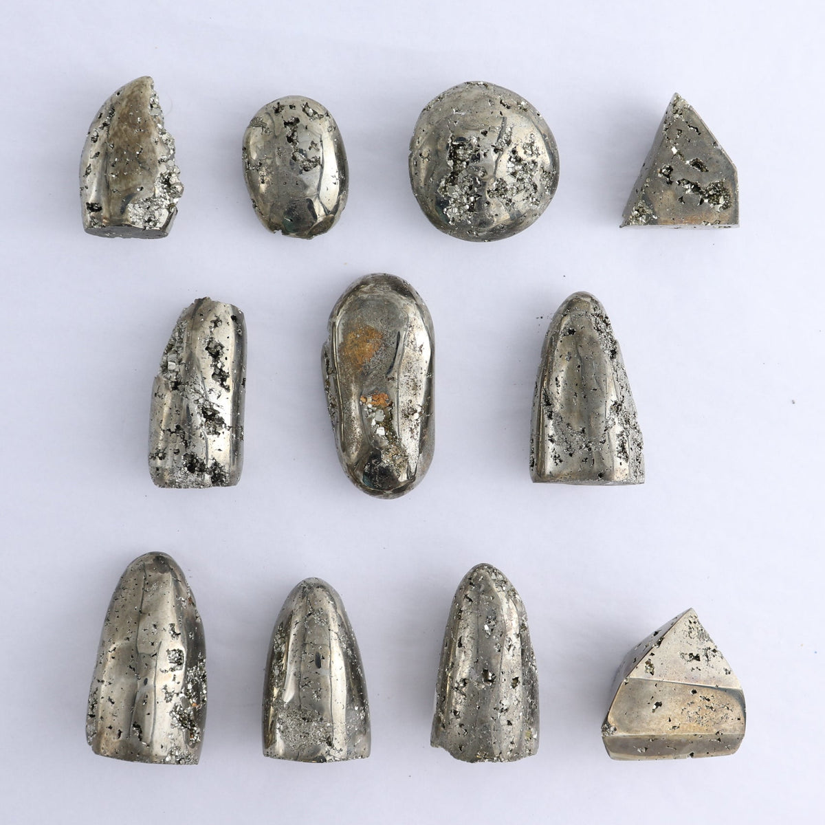 Pyrite Freeforms Set of 11