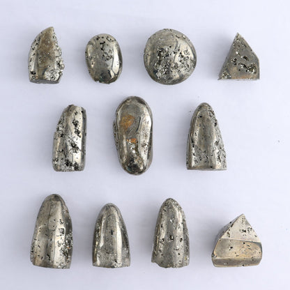 Pyrite Freeforms Set of 11