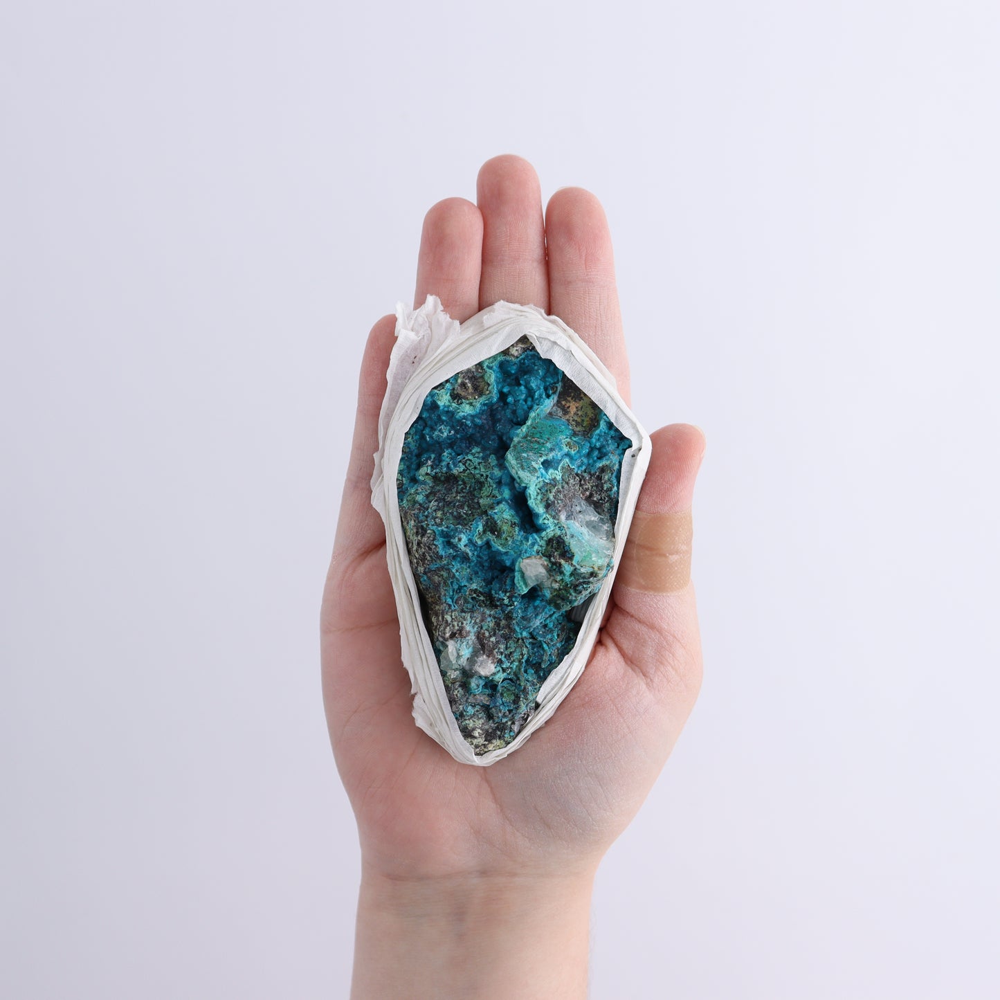 Chrysocolla with Quartz Roughs Set of 6 - Expert Wholesale and Supplier of Wholesale Crystals & Bulk Gemstones, ["Chrysocolla","Flats","Freeforms","Peru","Rough"]