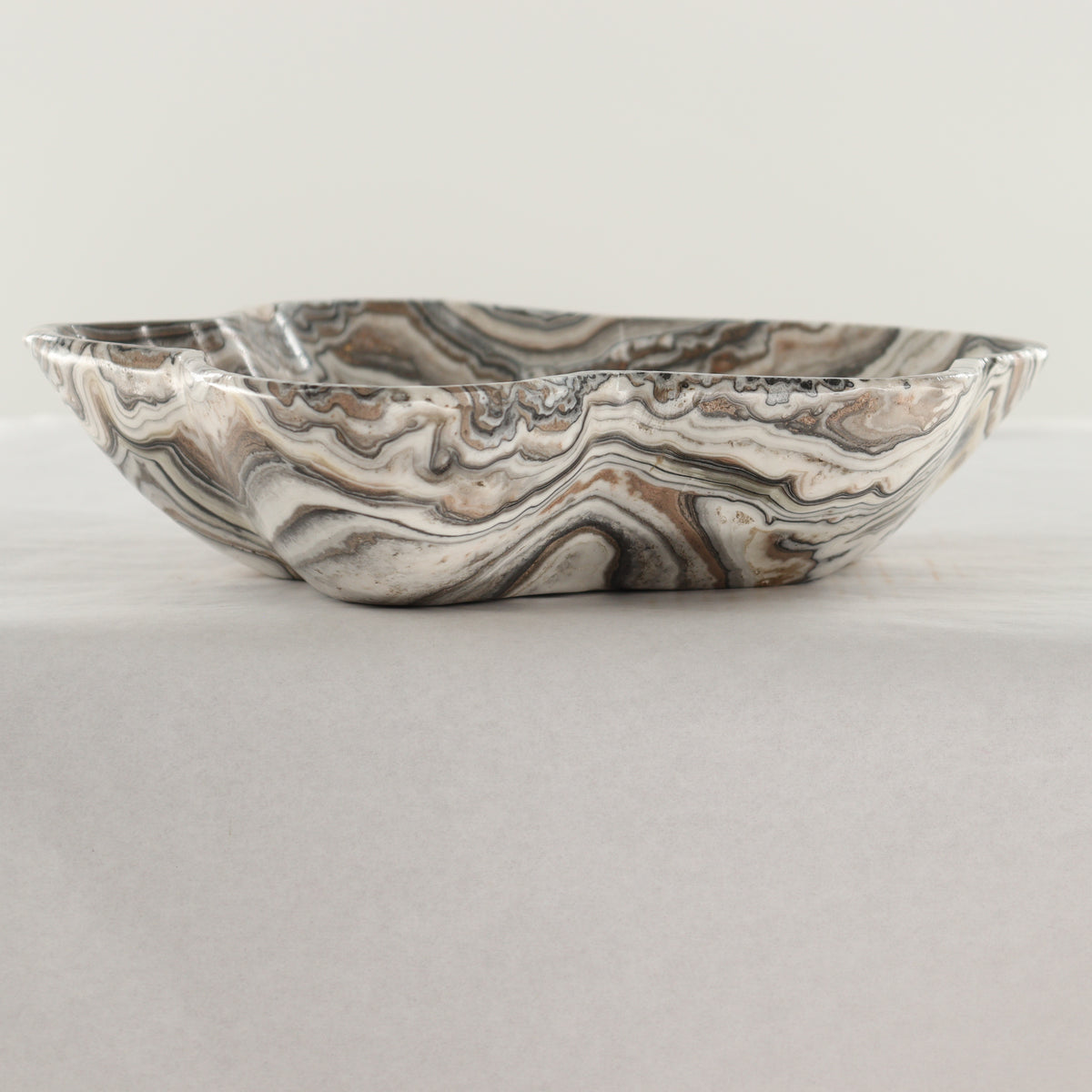 Zebra Onyx Bowl Set of 2 | Mi Esperanza Minerals | Supplier of Crystals and Onyx