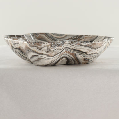 Zebra Onyx Bowl Set of 2 | Mi Esperanza Minerals | Supplier of Crystals and Onyx