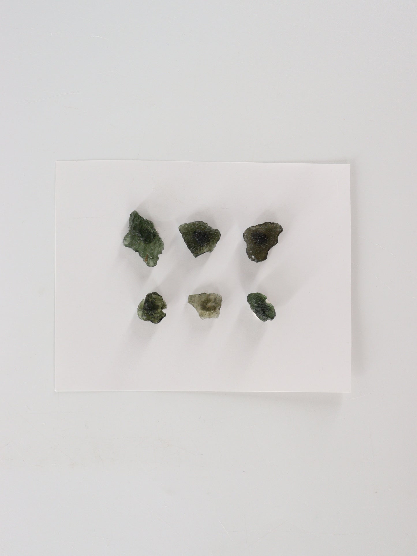 Rough Moldavite Set of 6 - Expert Wholesale and Supplier of Wholesale Crystals & Bulk Gemstones, ["Moldavite","Rough"]