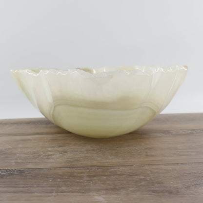 Mexican Onyx/Calcite Bowl 20"