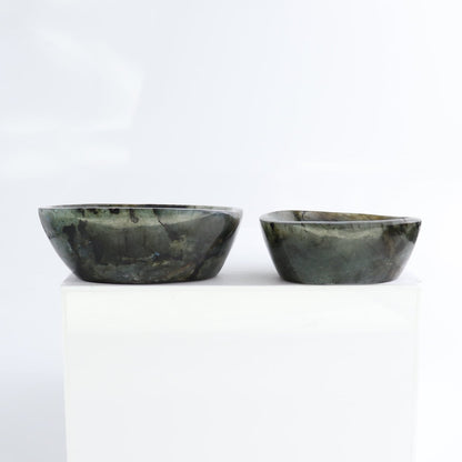 Labradorite Bowls Set of 8