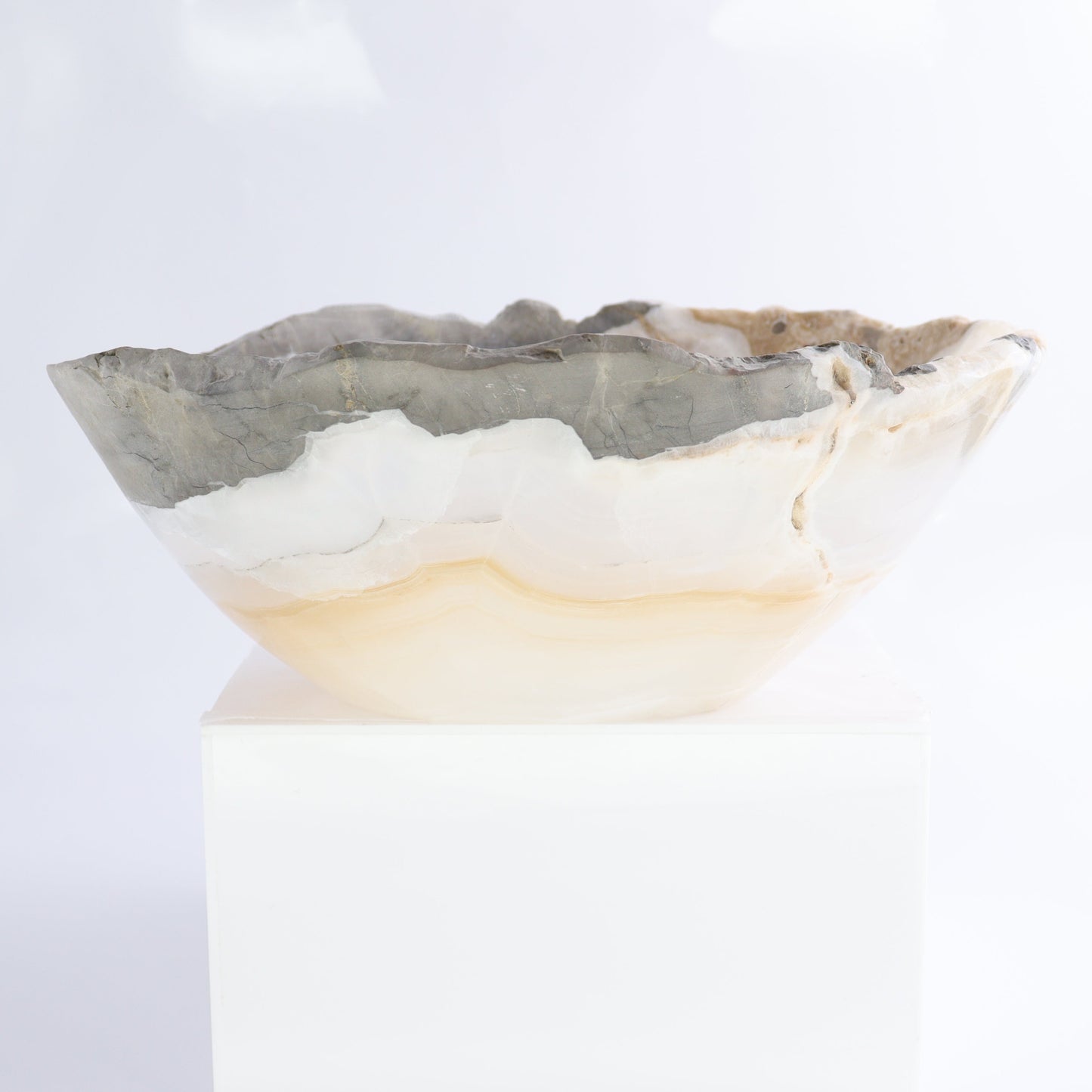 Mexican Onyx/Calcite Bowl - Expert Wholesale and Supplier of Wholesale Crystals & Bulk Gemstones, ["Bowls","Calcite","Mexico","onyx"]