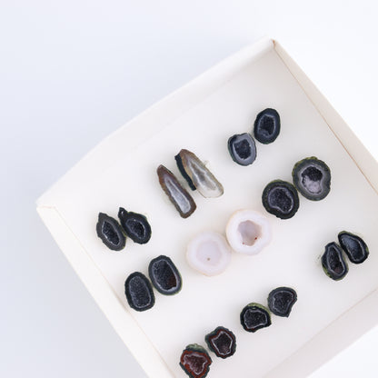 Tabasco Geodes 9 Pairs