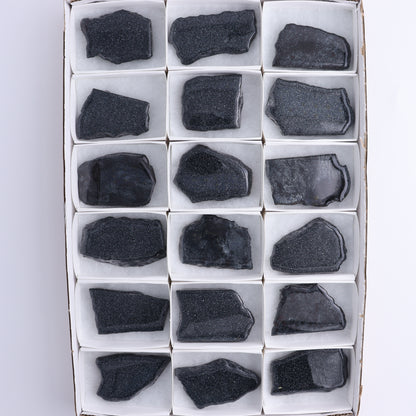 Specularite Flat of 18 - Expert Wholesale and Supplier of Wholesale Crystals & Bulk Gemstones, ["flat","Flats","Specularite","United States"]