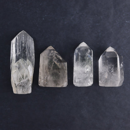 Garden Quartz Towers Set of 4 - Expert Wholesale and Supplier of Wholesale Crystals & Bulk Gemstones, ["Garden Quartz","Quartz","Towers"]