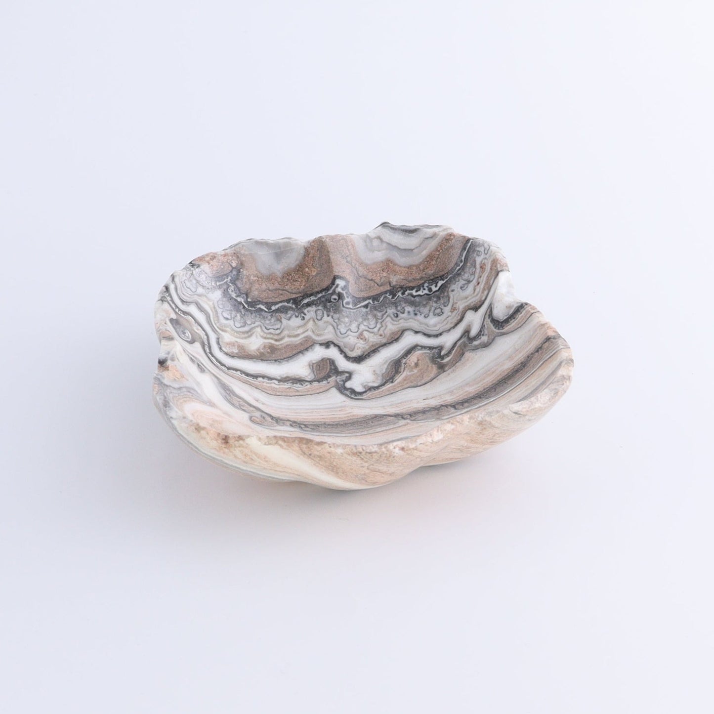 One Mexican Onyx/Calcite Black & White Zebra Irregular Bowl - Expert Wholesale and Supplier of Wholesale Crystals & Bulk Gemstones, ["bowl","Bowls","Calcite","Catalog Onyx","Decorative Dish","Mexico","onyx"]