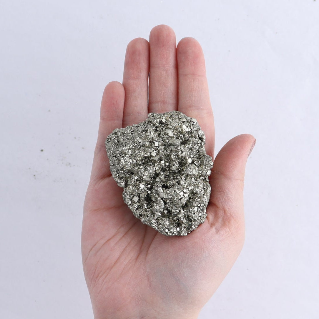 Pyrite Clusters Set of 6
