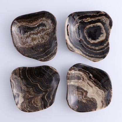 One Small Bowl Mexican Onyx/Calcite Chocolate - Expert Wholesale and Supplier of Wholesale Crystals & Bulk Gemstones, ["bowl","Calcite","Catalog Onyx","Decorative Dish","Mexico","onyx"]