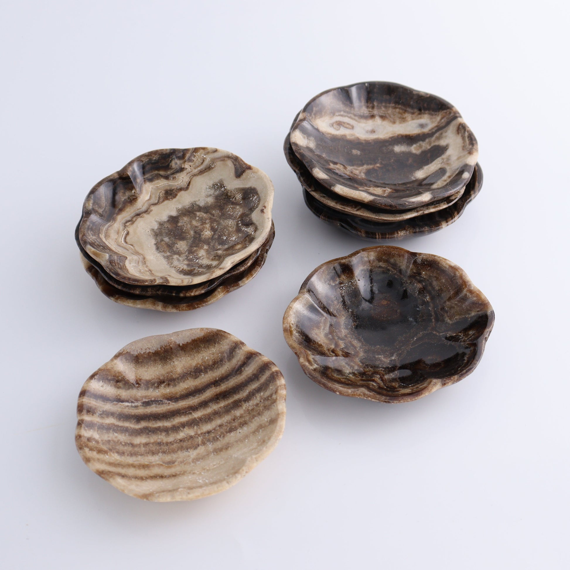 Onyx Margarita Plates Set of 8 - Expert Wholesale and Supplier of Wholesale Crystals & Bulk Gemstones, ["Margarita Plates","Mexico","onyx"]
