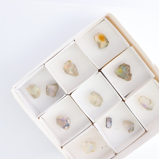 Ethiopian Opal Set of 11 - Expert Wholesale and Supplier of Wholesale Crystals & Bulk Gemstones, ["Ethiopia","ethiopian opal","Opal"]