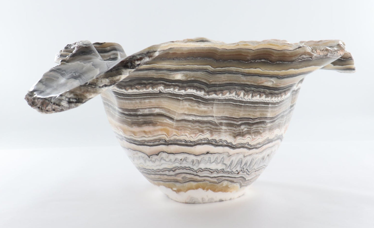 Mexican Onyx/Calcite Bowl 26"