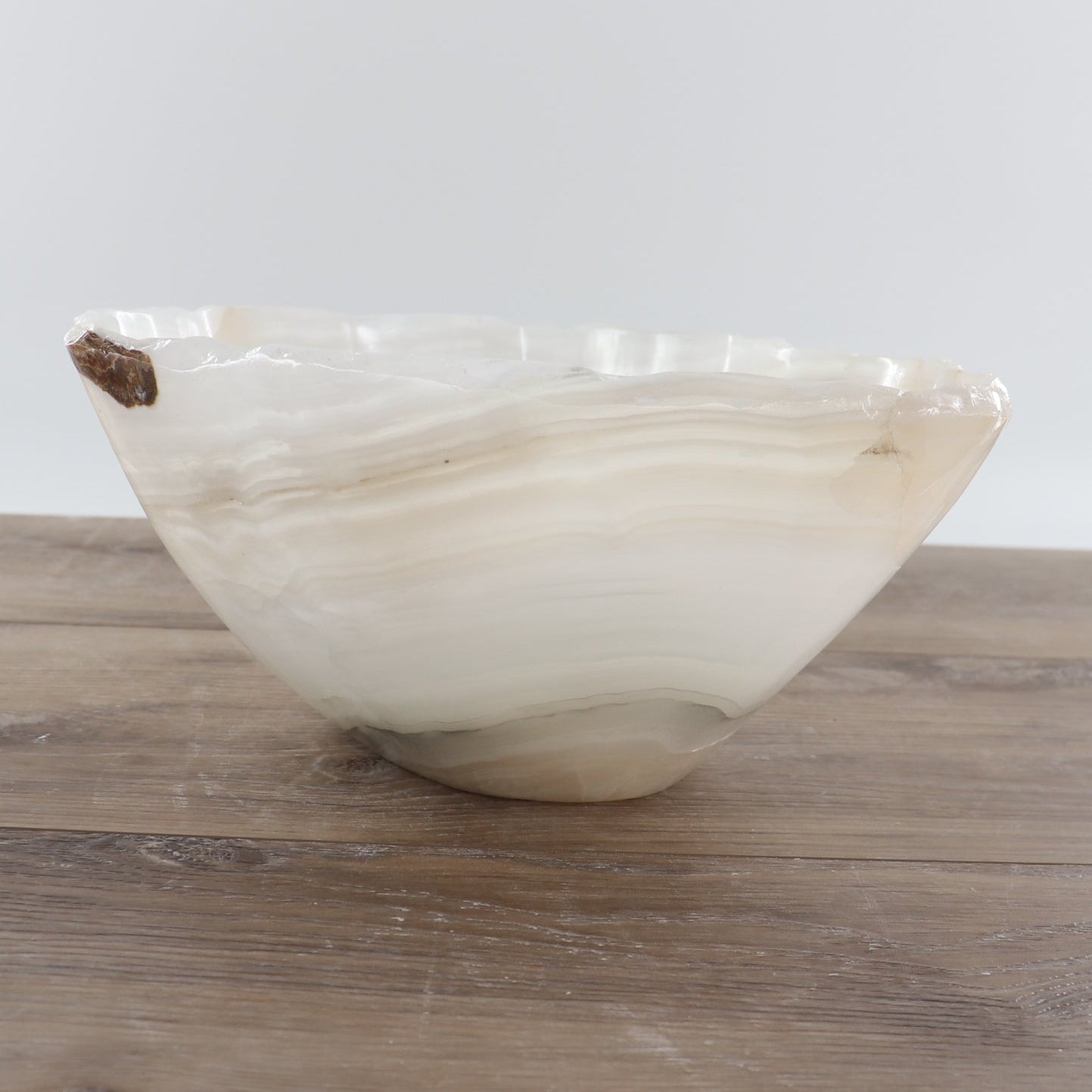 Mexican Onyx/Calcite Bowl 12"