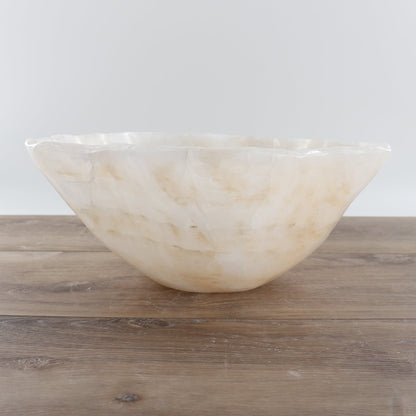 Mexican Onyx/Calcite Bowl 14"