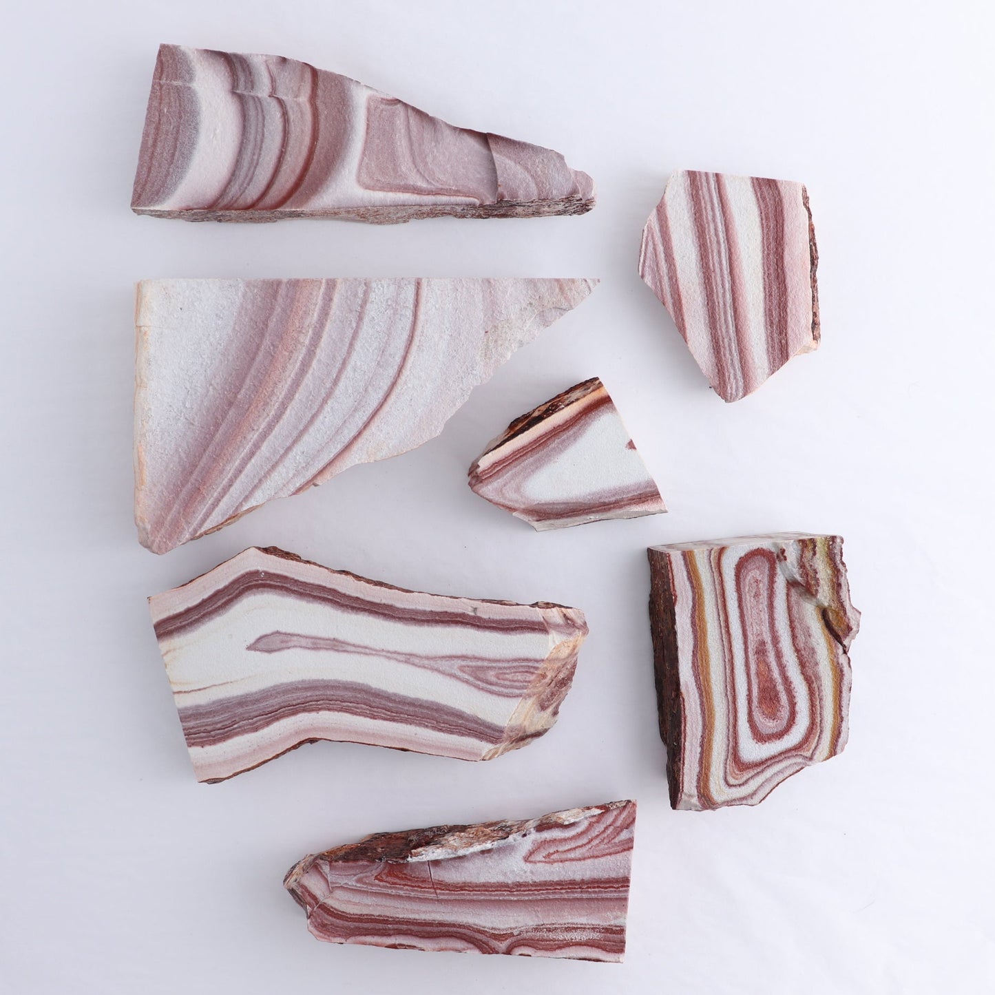 Rhyolite Slabs Set of 7