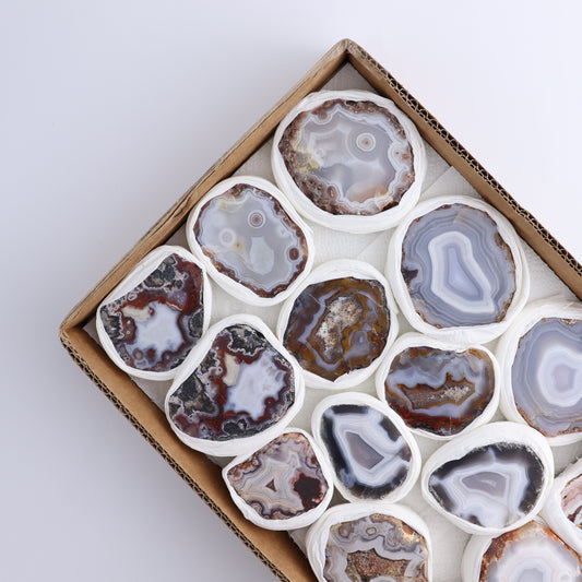 Imperfect Polish Agate Flat