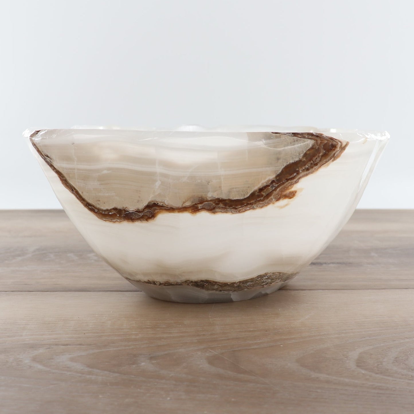 Mexican Onyx/Calcite Bowl 12"