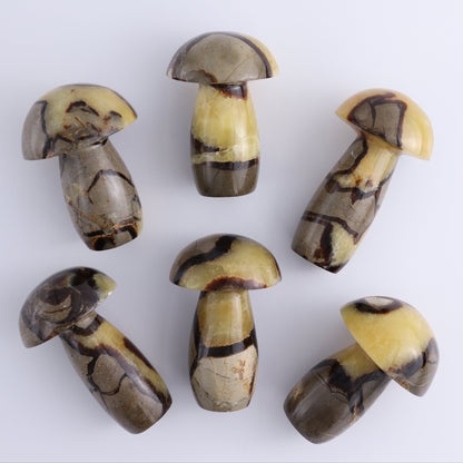Septarian Mushrooms Set of 6 - Expert Wholesale and Supplier of Wholesale Crystals & Bulk Gemstones, ["Mushrooms","Septarian"]