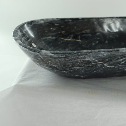 Marble Canoe Bowl - Expert Wholesale and Supplier of Wholesale Crystals & Bulk Gemstones, ["Bowls","canoe","close_30","Mexico","onyx"]