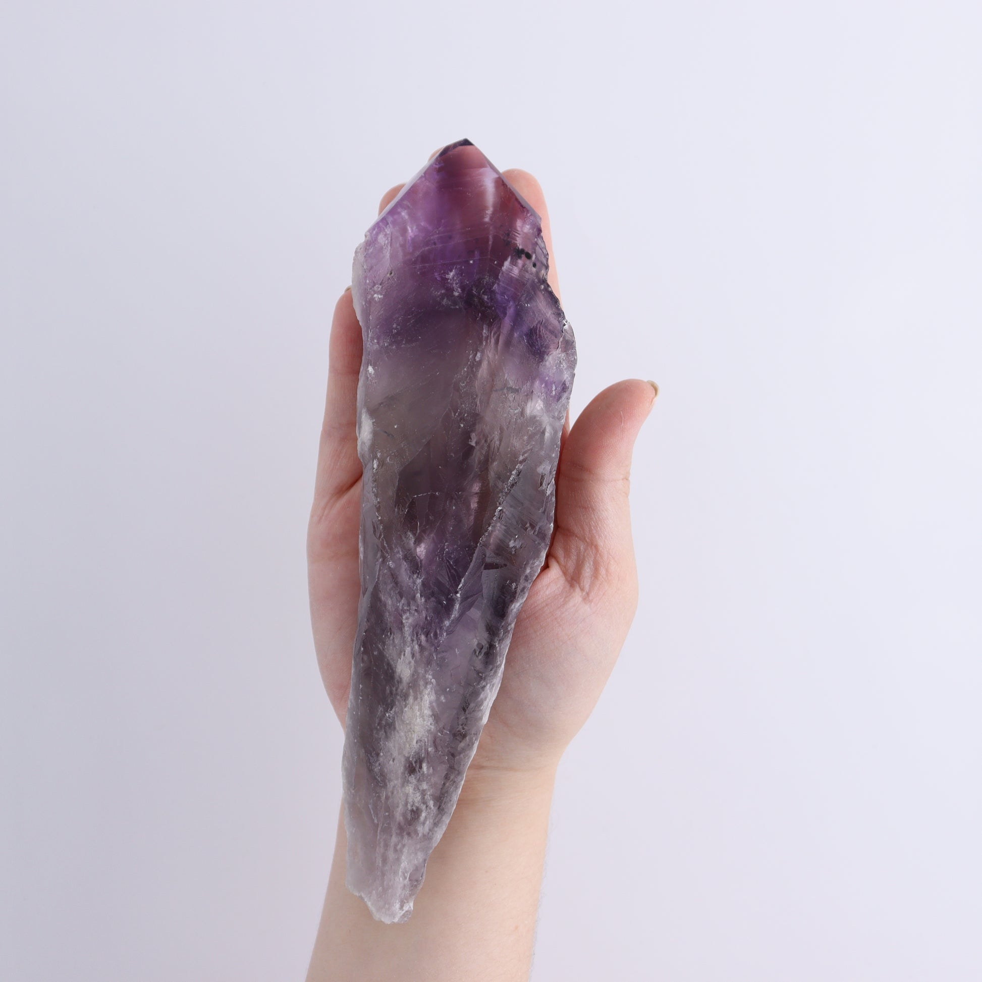Amethyst Polished Tips Set of 3 - Expert Wholesale and Supplier of Wholesale Crystals & Bulk Gemstones, ["Amethyst","Polished Tip"]