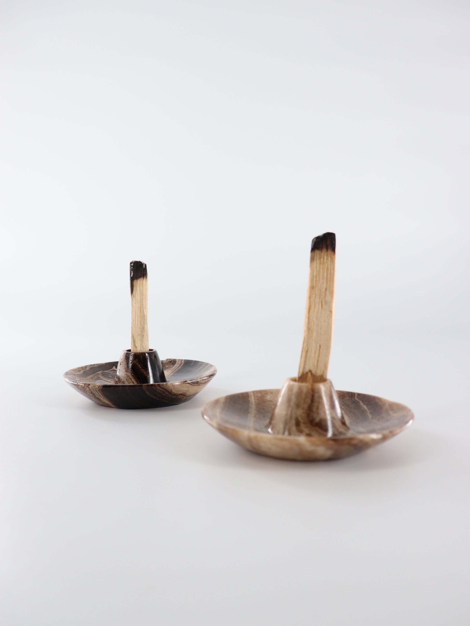 Chocolate Onyx Palo Santo / Incense Holders Set of 6 - Expert Wholesale and Supplier of Wholesale Crystals & Bulk Gemstones, []