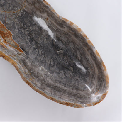 Onyx Canoe Bowl - Expert Wholesale and Supplier of Wholesale Crystals & Bulk Gemstones, ["Bowls","canoe","Mexico","onyx"]