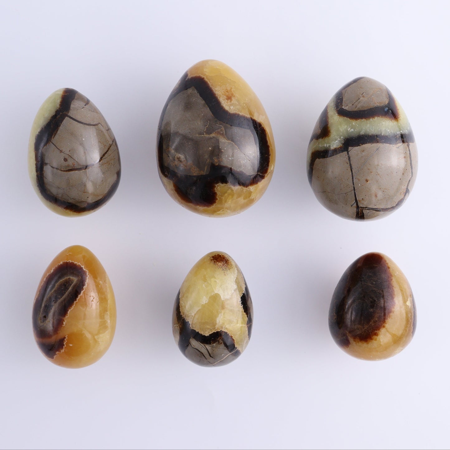 Septarian Eggs Set of 6 - Expert Wholesale and Supplier of Wholesale Crystals & Bulk Gemstones, ["Eggs","Madagascar","Septarian"]