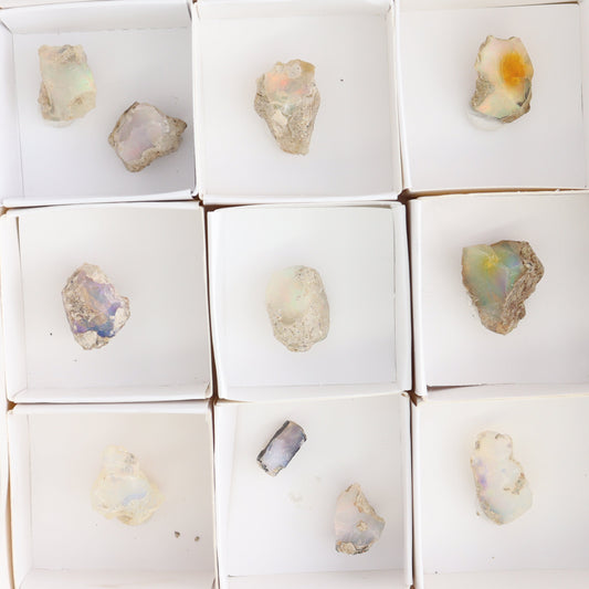 Ethiopian Opal Set of 11 - Expert Wholesale and Supplier of Wholesale Crystals & Bulk Gemstones, ["Ethiopia","ethiopian opal","Opal"]