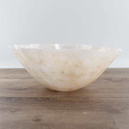 Mexican Onyx/Calcite Bowl 14"