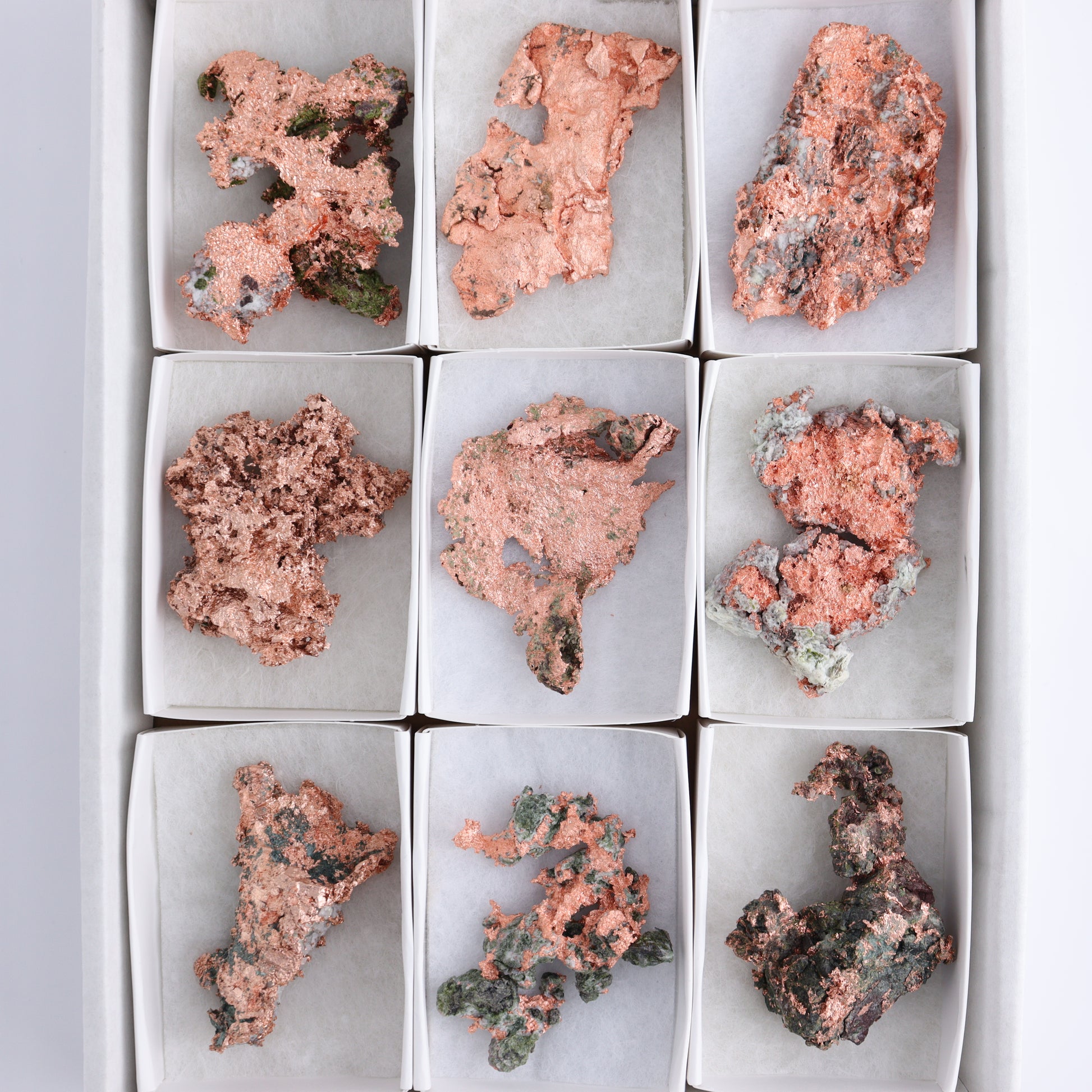 Copper Flat of 9 - Expert Wholesale and Supplier of Wholesale Crystals & Bulk Gemstones, ["copper","Freeforms","United States"]