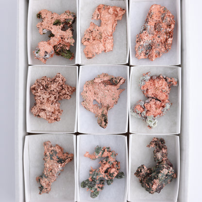 Copper Flat of 9 - Expert Wholesale and Supplier of Wholesale Crystals & Bulk Gemstones, ["copper","Freeforms","United States"]
