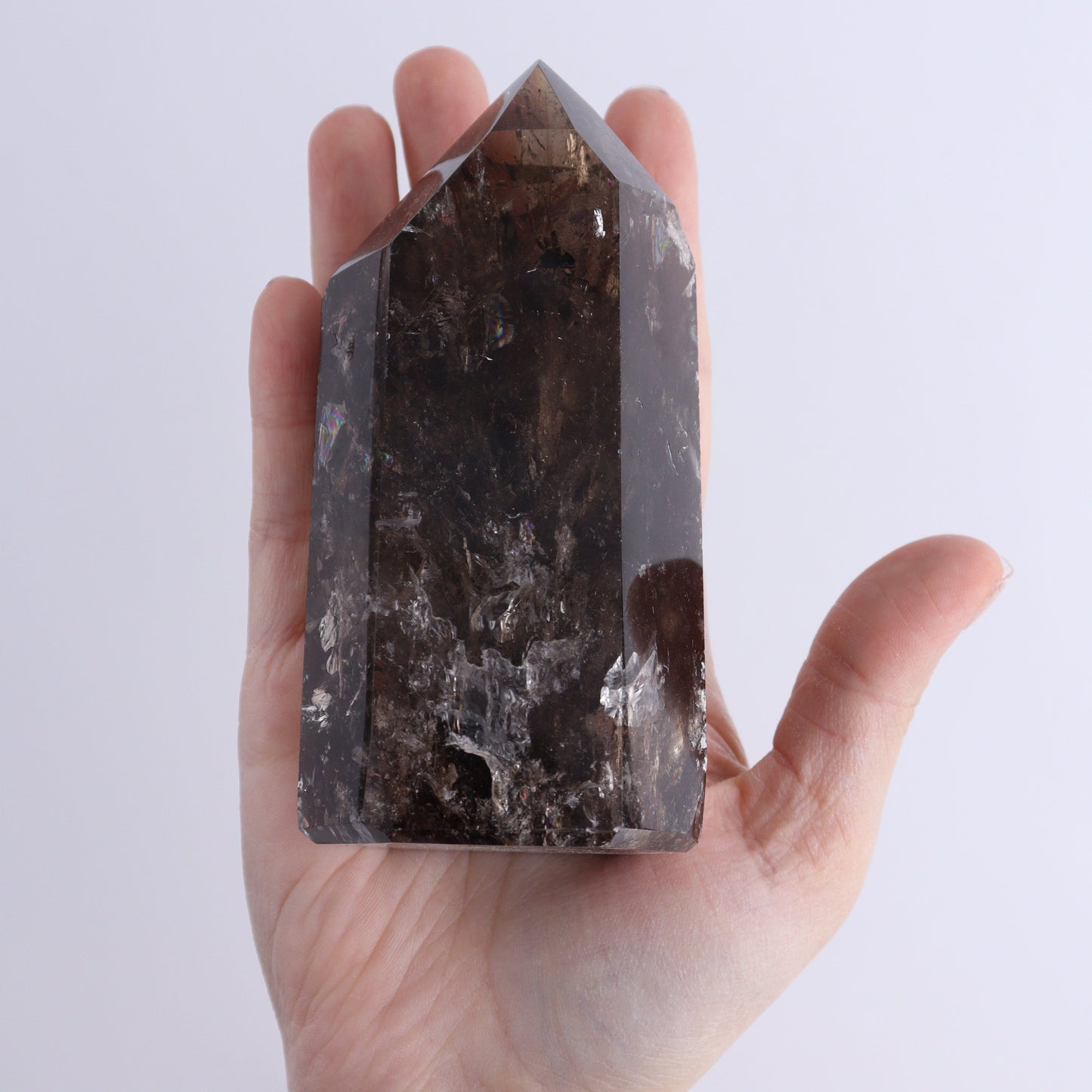 Smoky Quartz Points Set of 6 - Expert Wholesale and Supplier of Wholesale Crystals & Bulk Gemstones, ["Brazil","close_70","Points","Quartz","Smoky Quartz"]