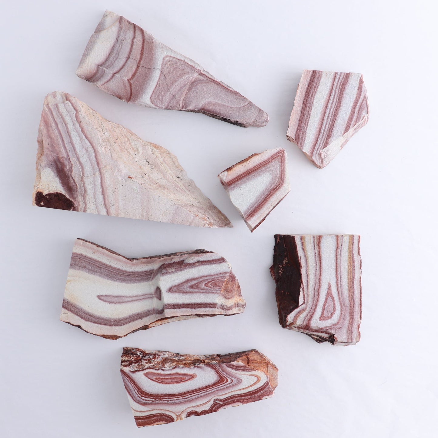 Rhyolite Slabs Set of 7