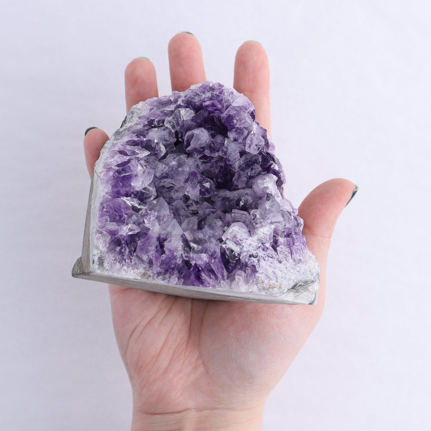 Uruguay Amethyst Cut Base Set of 6 - Expert Wholesale and Supplier of Wholesale Crystals & Bulk Gemstones, ["Amethyst","Cut Base","Uruguay"]